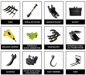 2 Ton Kubota Crawler Digger Mini Excavator - untuk Penggunaan Multi-Lingkungan Dengan Excavator Kecil 1.2 -2.5 Ton |   Pengiriman Gratis - Product Image 5