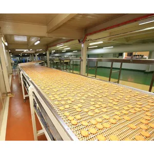 Linea di produzione di biscotti di seconda mano/sandwich macchina per la pressatura di biscotti macchina per la produzione di biscotti per cani