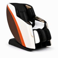 Fauteuil de massage Shiatsu de luxe à gravité zéro avec airbags, système de paiement intégré pour centre commercial 2026