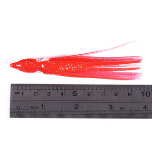 Esche <span class=keywords><strong>Artificiali</strong></span> Morbide in Plastica a Forma di Polpo e Calamaro <span class=keywords><strong>per</strong></span> Acqua Salata, 10cm, 3.7g, 6pz/sacchetto, 4 Pollici, <span class=keywords><strong>per</strong></span> la Pesca - Ingrosso SO130 - Product Image 4
