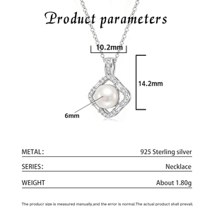 Natural Baroque Freshwater Pearl Necklace <b>Silver</b> Color Copper Jewelry Elegant Teardrop Pearl <b>Choker</b> for Women Wedding Gift - Product Image 6
