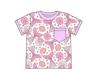 Одежда для девочек с рисунком русалки, различные стили купальников могут быть настроены с принтами - Product Image 2