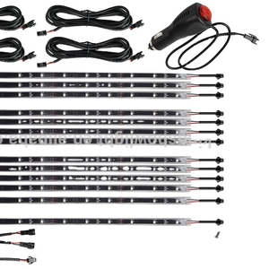 Bộ Đèn Phát Sáng Dưới Gầm Xe Hơi 14 Chiếc, Phụ Kiện Đèn <span class=keywords><strong>Led</strong></span> Phát Sáng Dưới Gầm Xe Hơi - Product Image 1