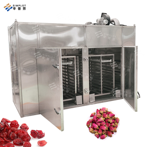 Séchoir automatique pour feuilles de thé et herbes précieuses, déshydrateur avec contrôle moteur PLC, en acier inoxydable 304, sûr et durable, machine de transformation alimentaire - Product Image 1