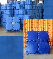 Ponton flottant modulaire marin Quai de bateau Cubes en HDPE pour la construction de blocs flottants Pont de ponton flottant facile à construire