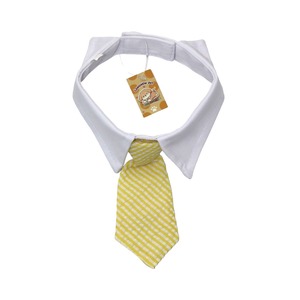 Cravate pour animaux de compagnie avec <span class=keywords><strong>faux</strong></span> <span class=keywords><strong>col</strong></span> de chemise, cravate formelle réglable pour chien et chat pour mariage, fête, costume - Product Image 5