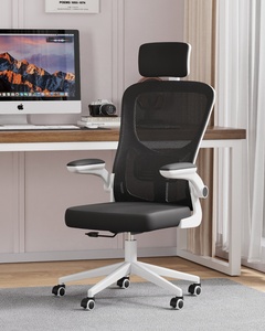 <span class=keywords><strong>Silla</strong></span> de oficina moderna de malla plegable giratoria cómoda y económica con <span class=keywords><strong>ruedas</strong></span> para el hogar, visitas y sala de espera, venta al por mayor en línea - Product Image 4