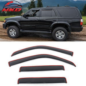 แผ่นบังแดดข้างประตูอะคริลิคแบบรมควันสำหรับ Toyota 4Runner ปี 96-02 แบบติดในช่อง - Product Image 1