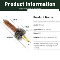 Brosses de nettoyage professionnelles en bronze phosphoreux et nylon pour tubes industriels – Accessoires de nettoyage de tubes – Vente en gros usine
