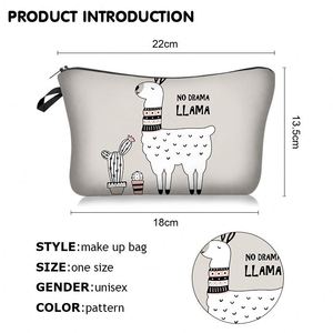 Bolsa de Cosméticos de Gran Capacidad con Diseño de Flor de Margarita, Bolsas de Maquillaje de Moda para Mujer, Bolsas de Almacenamiento de Plástico y Tela Suave, Bolsa de Viaje Tipo Dumpling - Product Image 2