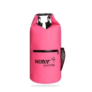 Outdoor Wholesale Ocean Pack 10L/20L Floating Boating Fishing Swimming 500D pvc wet dry bag