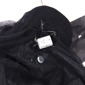 Fournitures de Fête d'Halloween et de Pâques en Gros à Prix d'Usine : Accessoires pour Bar, <span class=keywords><strong>Maison</strong></span> <span class=keywords><strong>Hantée</strong></span>, Salle d'Évasion, Fournitures de Farces, Déguisement Sans Visage Activé par le Son - Product Image 3