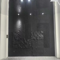Nouvel arrivage de panneaux modernes écologiques pour colonnes en pierre Panneaux muraux décoratifs artificiels en fausse pierre 3D