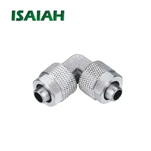 China Manufacture Pneumatic Connector Copper Fast tightening Air Fittings Brass Fitting With Nickel Plated