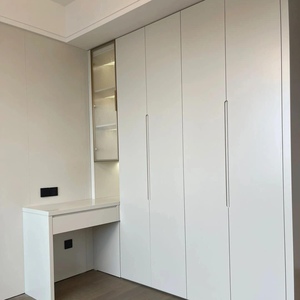 Armoire en bois moderne sur mesure avec portes, facile à <span class=keywords><strong>assembler</strong></span>, gain de place, <span class=keywords><strong>meubles</strong></span> de chambre à coucher pour la maison - Product Image 2
