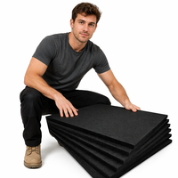 Paneles Acústicos de Espuma Ecológicos, Ignífugos, Absorbentes de Sonido, Reductores de Ruido para Oficinas, Hoteles, Apartamentos, Hospitales, Puertas y Paredes