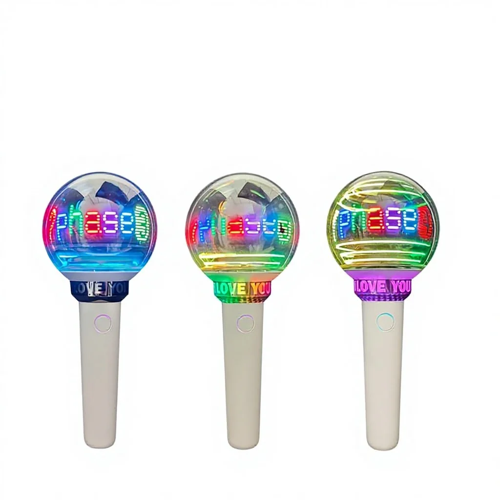 Concert Glowing 15-Color Hand Lamp Ball Electronic Music Festival Venue Control Zoning Glow Stick Cheer Prop Remote-Controlled