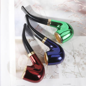 Futeng Kleurrijke Goedkope Hars Roken Pijp Hot Selling Economische Hars Tabak Pijp Groothandel Plastic Tabak Pijp - Product Image 3