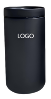 Gobelet isotherme à double paroi en acier inoxydable léger avec couvercle à ouverture rotative 350 ml, tasse de bureau facile à transporter pour thermos