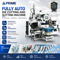 Meilleure vente Rebobineuse non-stop de rouleaux d'étiquettes entièrement automatique avec machine à refendre et à découper automatique avec servomoteur