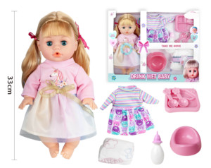 Vente en gros 14 pouces Reborn <span class=keywords><strong>Baby</strong></span> Doll Jouet en silicone souple vivant pour enfants Poupées en plastique pour filles et garçons - Product Image 6
