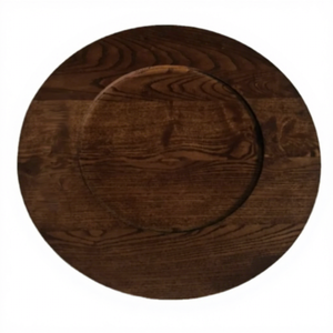 Plateau de service en bois de noyer brun rustique avec poignées pour la cuisine, vente en gros d'usine - Product Image 2