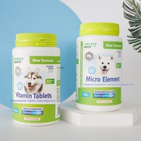Comprimés de calcium pour animaux de compagnie SilibiTi, nouvelle formule pour chiens et chats, équilibre le métabolisme et renforce l'immunité, 160 g