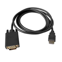 Untuk Kabel HDTV ke VGA 1080P 60Hz Adaptor untuk Proyektor HDTV Komputer Pemutar DVD Kamera Mobil