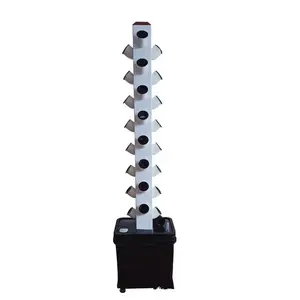 vertical hanging soilless culture Aeroponics equipment combined multi - column Hydroponic tower system planter