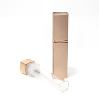 Populaire Mini Carré En Aluminium Rechargeable Parfum Atomiseur Voyage Portable Parfum Vaporisateur Bouteille pour Promotion