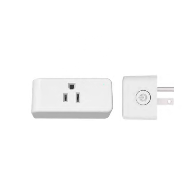 Linsheng Tuya Remote Control Smart Plug Portable Travel Mini Wifi Plug for Alexa Google Smart Home Life