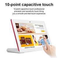 Tablette verticale de type L d'usine OEM 8/10/14/15,6 pouces avec écran tactile POE, tablette de commande de restaurant Android avec éclairage LED