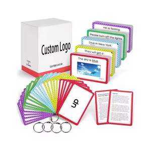 Cartes de mathématiques éducatives personnalisées avec logo, imperméables, pour la <span class=keywords><strong>maternelle</strong></span>, fournitures pédagogiques et activités de homeschooling - Product Image 4