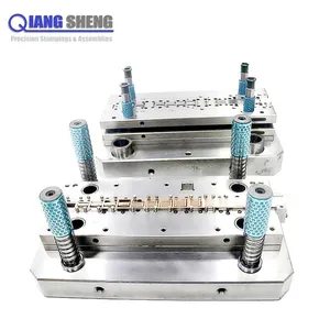 Troquel y herramienta de estampado progresivo de acero inoxidable industrial de alta precisión personalizados de fábrica profesional de China