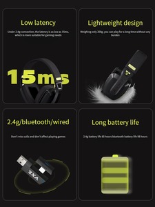 <span class=keywords><strong>Casque</strong></span> VGN Siren V1, écouteurs légers, <span class=keywords><strong>casque</strong></span> de jeu <span class=keywords><strong>sans</strong></span> <span class=keywords><strong>fil</strong></span> tri-mode <span class=keywords><strong>avec</strong></span> microphone <span class=keywords><strong>pour</strong></span> PC/PLAYSTATION/<span class=keywords><strong>SWITCH</strong></span> - Product Image 3