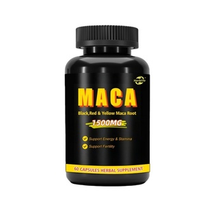 Complément Herbal en Gros : Capsules de Poudre de Racine de Maca Bio pour l'Énergie et la Fertilité – Extrait de Maca Noire pour Hommes et Femmes - Product Image 1