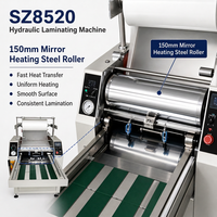 Machine de laminage thermique hydraulique SZ8520 500 mm avec découpe anti-ondulation pour l'impression et l'emballage du papier