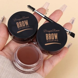 Brun mat noir crème à sourcils sauvage 3D teinte naturelle rehausseurs de sourcils Gel cire étanche durable maquillage des yeux outils cosmétiques - Product Image 5