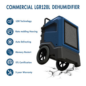 Üst satış taşınabilir 240 pints LGR su hasarı restorasyonu ticari nem giderici - Product Image 2