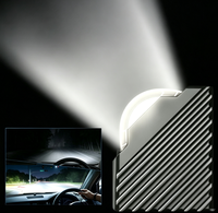 Feux de travail LED ultra-minces, feux de signalisation pour calandre de voiture, feux antibrouillard, projecteurs auxiliaires LED pour véhicules tout-terrain
