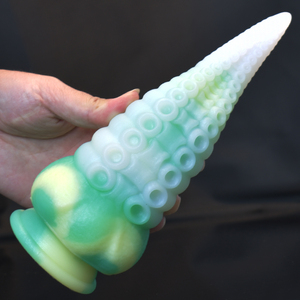 Realistic Lifelike Octopus Silicone Dildo Huge Anal Plug with Strong Suction Cup Luminous Monster Butt Plug for Women - Product Image 6