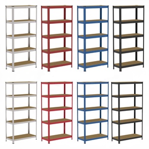 Venta directa de fábrica de estantes sin pernos, estantes apilables de colores personalizados y estantes de unidades de almacenamiento de garaje - Product Image 2