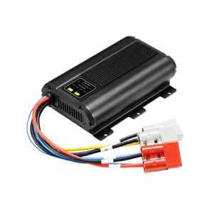 Factory Manufacturer Smart Portable Fast 12V 60A DC TO DC Lithium Lifepo4 Battery Charger