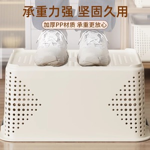 Storage Baskets Rectangle <b>Plastic</b> With Handle For Clothes Toys Snacks Kitchen Dormitory Organizers Medium <b>Large</b> Size - Product Image 4