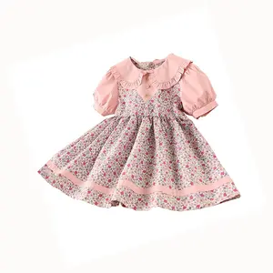 Großhandel Baby Kleidung Hot Sell Frock Design Mädchen Kleider Mode Sommerkleid