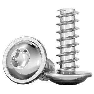 304 Stainless Steel Pan Head Torx Self Tapping Screws M2 M3 M4 M5 Metric Wood <b>Fasteners</b> Grade 8 Anti Theft - Product Image 1