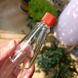 Classic 3oz Honey Mustard Fruit Jam <strong>Basil</strong> Paste Clear <strong>Container</strong> 90ml Glass Ketchup Bottle With Plastic Twist Off Lid - Product Image 4