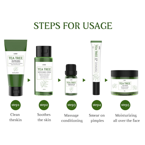 Crema Facial Vegana Orgánica Natural de Vitamina C de Marca Privada, Antienvejecimiento, Blanqueadora, Antiacné, Reparadora e Hidratante con Té - Product Image 6