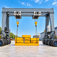 Grue portique à double poutre de 150 tonnes avec chariot de levage et télécommande pour entrepôt de machines lourdes