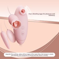 Vente en gros usine : Vibrateur vibrant pour stimulation de la langue, succion et massage du clitoris, forte vibration, faible bruit